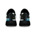 thumbnail image 4 of Black Cat Pumpkin Halloween Shoes Sneakers for Women Men Black Size 8.5, 4 of 7