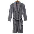 thumbnail image 1 of Guardurnaity Ropa de dormir de terciopelo Coral, Toalla de baño grande gruesa, albornoz largo para parejas, camisón transpirable, pijamas cálidos de Pijama Gris Guardurnaity AP012963-05, 1 of 6