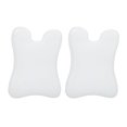 thumbnail image 1 of Tablero Gua Sha Higoodz Reafirmante Blanco Alivio Del Dolor Drenaje Linfático 2 Piezas, 1 of 8