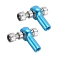 thumbnail image 1 of 2PCS M3/3mm 18mm Enlace Varilla Final de Unión Cabeza de Bola Adaptador Azul para RC Crawler Barco, 1 of 3