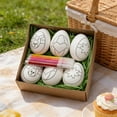 thumbnail image 5 of Easter DIY Coloring Egg Craft Kit | 6-Piece Pre-Printed Foam Eggs with Markers Set | Kids Art & Craft Activity Kit for Easter Egg Hunt, Party Favors & Classroom Projects, 5 of 6