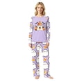 thumbnail image 2 of Family Halloween Pajama Set Long Sleeve Crew Neck, Soft Halloween Family Pajamas with Ghost Pumpkin Print, Spooky Matching Halloween Pajamas Sleepwear, 2 of 4