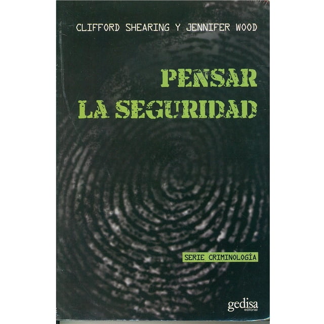 Libro Pensar la Seguridad Gedisa 9788497842761