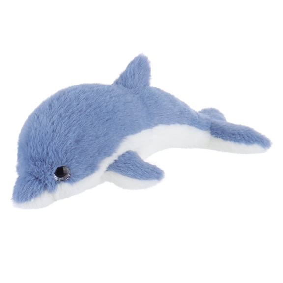 Apricot Lamb Dark Blue Dolphin Plush Toy for Kids 12 Inches