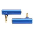 thumbnail image 3 of YLSHRF Stereo Connector, L-Shaped Male To Female Plug Audio Cable Jack, For Mobile Phones Digital Cameras, 3 of 8