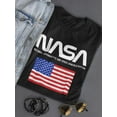 thumbnail image 3 of NASA Nasa U.s.a. Women T-Shirt, Female 3X-Large, 3 of 4