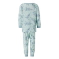 thumbnail image 6 of AIGUR Family Matching Christmas Pajamas, Tree Print Solid PJs Sets with Matching Dog Clothes, 6 of 10