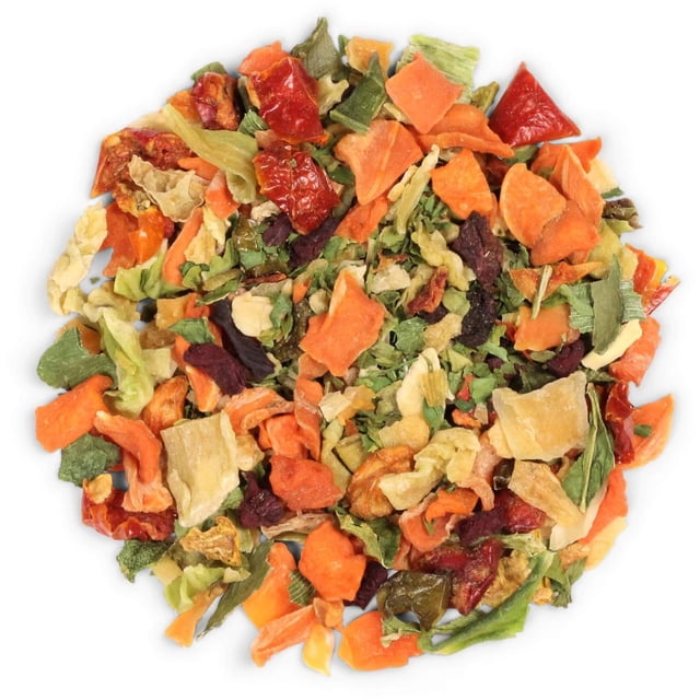 Garden Deluxe Vegetable Soup Mix by It’s Delish, 1 Lb Bulk Bag | 16 Natural Dehydrated Vegetables for Ramen Noodles, Soup Greens with Beets | Freeze Dried Veggie Blend, No MSG, Vegan, Kosher