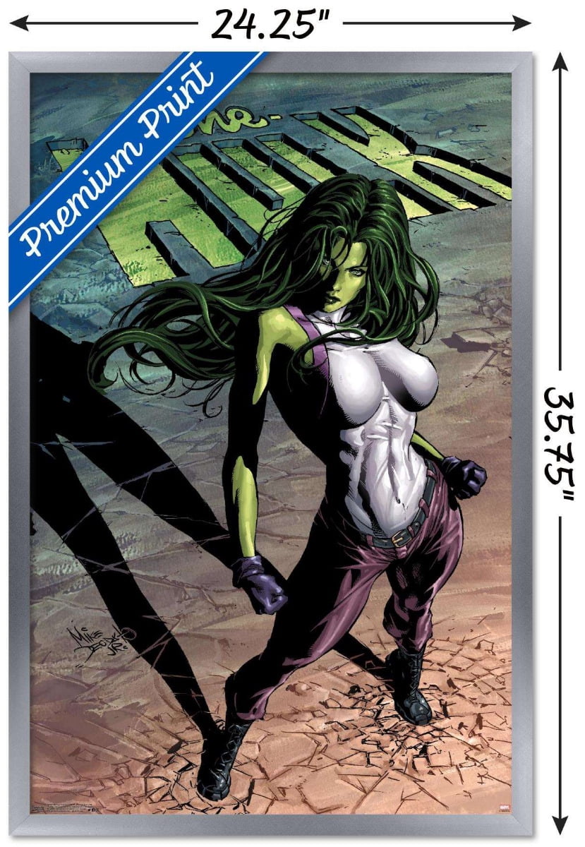 Marvel Comics - She-Hulk - She-Hulk #29 Wall Poster, 22.375" x 34", Framed