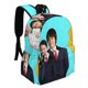 thumbnail image 2 of Escuadrón Extraño-theme Backpack, Campus style schoolbag Bookbag with Adjustable Shoulder Straps And Large Zip Compartment, Unisex Travel Bags.42x30x15cm, 2 of 6