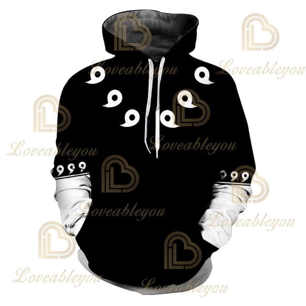 Kids Naruto Hoodie Kakashi Print Hatake Sasuke 3D Hooded Pullover Cosplay Harajuku Casual Tracksuit Cool Autumn Hoody TopsXXL Adult (80-90kg) Gao Jinjia LED