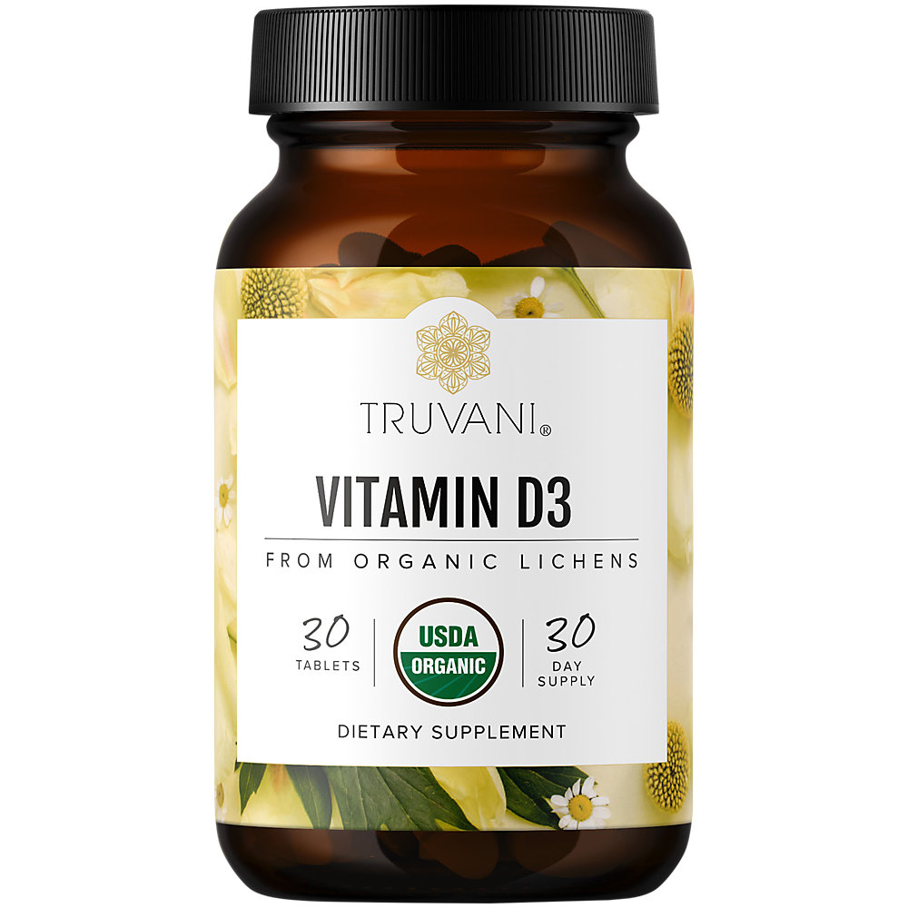 Vitamin D3 from Organic Lichen (30 Tablets)