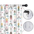 thumbnail image 4 of Blackout Kids Curtains,Rainbow Princess Castle Pattern Childrens Insulated Curtains Set Of 2,Bedroom Essentials,Toddler Room Decor 42"x63", 4 of 5