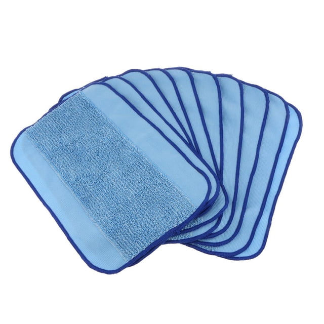 10X Cojín de Trapeador Húmedo Almohadilla de Recambio Parte Respuesto para para 308T/380/321/320/4200/5200C/5200/4205 Baoblaze Robot Mojado Trapo seco para trapear