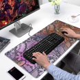 thumbnail image 2 of Long Mouse Pads for Desk,Multicolor Paisley and Floral Pattern Desk Mats on Top Of Desks, Desk Mouse Pad Extra Large with 3mm Non-Slip Base and Stitched Edge for Gaming,Office,Work,Home 31.5"x15.7", 2 of 6