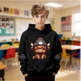 thumbnail image 2 of WAYUTE Girls Sweatshirt Cow Print Cute Hooded Sweatshirt for Boys Soft Pullover Kids Casual Hoodie with Pocket, 2 of 6