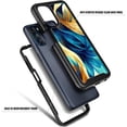 thumbnail image 2 of Nagebee Phone Case Compatible for Motorola Moto G 5G (2022) with [Built-in Screen Protector], Full-Body Protective Shockproof Rugged Bumper Cover, Impact Resist Durable Case (Yellow/Blue), 2 of 5