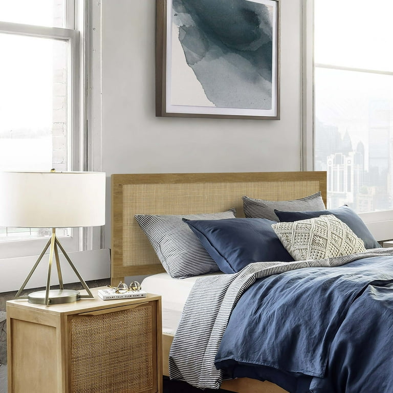 Rattan outlet panel headboard