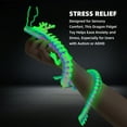 thumbnail image 3 of 3D Printed Dragon Glow in The Dark, 23.5 Inch 3D Dragon Fidget Toys for Autism/ADHD, Articulated Dragon for Home Office Car Desk Decor Toys, Easter Gifts, 3 of 11
