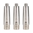 thumbnail image 1 of Aleación De Zinc Duradera, Conector De Adaptador, Adaptador De Conversión De Audio, Para El Hogar Comercial, 1 of 8