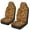 Capybara, variant on Yuyamidu 2pcs Set Capybara Car Seat Covers Cute Vehicle Bucket Seat Cover Stretchy Driver Seat Covers for SUV Van Sedan, Brown