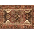 thumbnail image 1 of Ahgly Company Indoor Rectangle Persian Brown Traditional Area Rugs, 7' x 9', 1 of 4