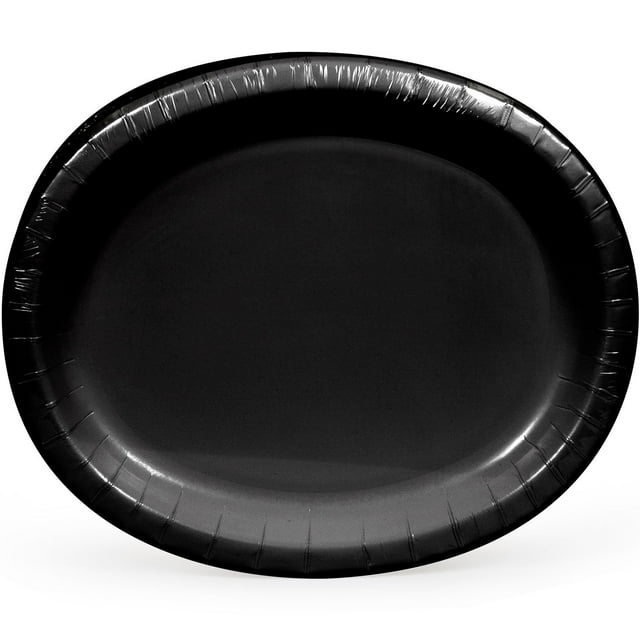 Artstyle Oval Paper Plates 10" x 12", 50 ct., Choose Color