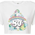 thumbnail image 3 of My Little Pony - Stuck In The 80s - Junior's Cropped Tee, 3 of 5