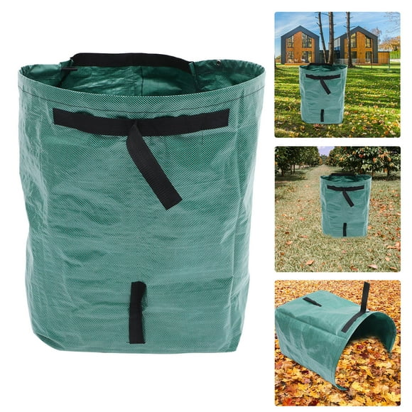 KAKOWELY Yard Waste Bag Holder Green PP 1Set For Leaves Collection Homeowners