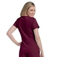 thumbnail image 5 of Urbane by Landau Women's Sophie Crossover Tunic Scrub Top, Style 9577, 5 of 9