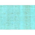 thumbnail image 1 of Ahgly Company Indoor Rectangle Abstract Light Blue Modern Area Rugs, 7' x 10', 1 of 4