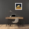thumbnail image 3 of Heffernan, Lucia 15x15 White Modern Wood Framed Museum Art Print Titled - Yoga Chick Crane, 3 of 4