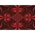 thumbnail image 1 of Ahgly Company Machine Washable Indoor Rectangle Transitional Saffron Red Area Rugs, 2' x 4', 1 of 7