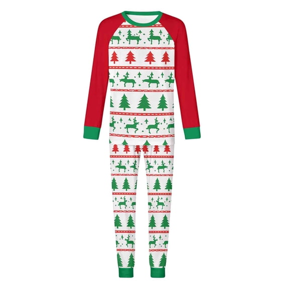 Zwiiyzr Family Christmas Pajamas Matching Sets Onesie Deer Hooded Parent-Child Suit Printed Home Wear Pajamas Jumpsuit Wear Dad Khaki