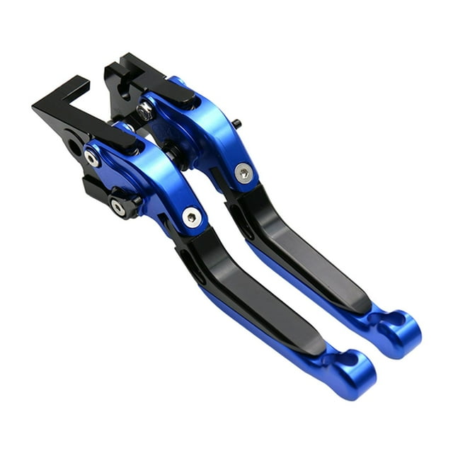 Reparación de la manija de del freno del embrague de aleación de aluminio para Bajaj 200 RS Azul Negro