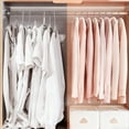 thumbnail image 5 of Short Neck Plastic Hangers,Heavy Duty Clothes Hangers Pants Hangers Non Slip 360° Swivel Hook,Space Saving Closet Organizer for Shirts, Coats, Pants, 5 of 7