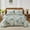 Green Patchwork, variant on Queen Quilt Set for Bed - 100% Cotton Quilts Queen Size, Green, Sage Bedspreads with 2 Pillowcases, 3 Pcs Patchwork Reversible Lightweight Bedding for All Season