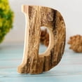 thumbnail image 4 of ziyahi Handcraved Wooden Letters Door Numbers Alphabet Letter Floating Adress Name D, 4 of 8