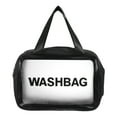 thumbnail image 1 of 1 Pc Bolsa de Maquillaje Grande y Conveniente para Mujeres para Vacaciones, Camping y Viajes de Negocios Negro-L, 1 of 4