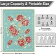 thumbnail image 5 of Picnic Blanket Waterproof 80"x60" Large Outdoor Foldable Pioneer Pink Peel Thicker Machine Washable Beach Blanket Waterproof Picnic Mat Portable for Picnics, Camping, 5 of 6