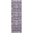 thumbnail image 2 of Nourison Brilliance Machine Washable Bohemian Navy/Ivory 2' x 6' Area Rug, (2x6), 2 of 9