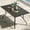 Black#2, variant on Patio Table, Patio Dining Table 35"x35", Square Outdoor Dining Table with 1.57" Umbrella Hole, Metal Outdoor Furniture for Patio, Graden, Backyard and Poolside, Weather-Resistant