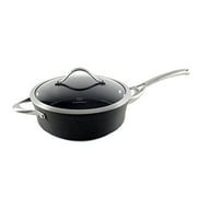 Calphalon Contemporary Hard-Anodized Aluminum Nonstick Cookware, Saute Pan, 3-Quart, Black