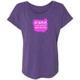 thumbnail image 5 of No Weapon Formed Against Me Shall Prosper Ladies Triblend Dolman Sleeve, 5 of 10