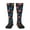 2 Black-2, variant on Xecao cartoon doodle octopus Print Compression Socks for Both Men And Women for Running, Travel, Flight, Nurse