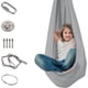 thumbnail image 1 of Sensory Indoor Swing for Children, Ideal for Yoga (gray) 1*2.8 m, 1 of 5