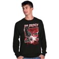 thumbnail image 4 of Kanji Street Fighter No Mercy Ryu Men's Long Sleeve Tee T Shirt Brisco Brands L, 4 of 6