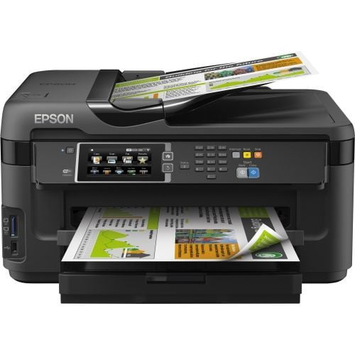 Epson Workforce Wf-7610 Imprimante Multifonction à Jet d'Encre - Remis à Neuf - Couleur - Impression sur Papier Uni - de