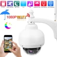 thumbnail image 2 of Cámara de vigilancia WiFi 1080P, cámara de Seguridad PTZ a Todo Color de 4 Pulgadas, cámara CCTV Exterior Impermeable IP66, con visión Nocturna por Infrarrojos y reconocimiento Facial AI(US) EOTVIA NO, 2 of 6