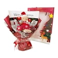 thumbnail image 1 of Ramo de Osito Bouquet de Peluche Hecho a Mano Flores Artificiales Decoración con Luz Tarjeta Adecuado para Cumpleaños Graduación Navidad Fiesta Hogar L Rojo, 1 of 8